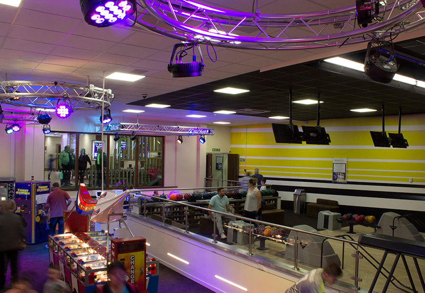 Potters Leisure Resort, Great Yarmouth case study Tamlite Lighting